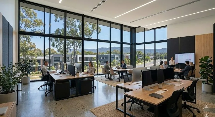Office window tinting